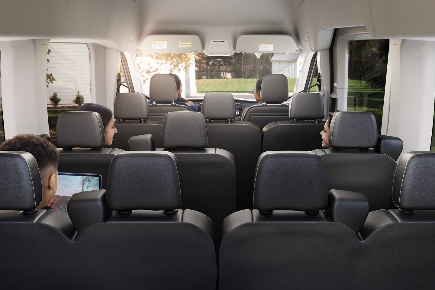 Ford Transit Passenger Vans in the USA – Moxie Van Co