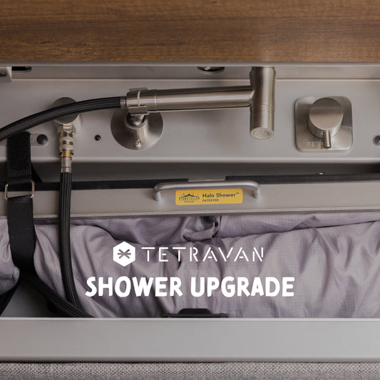 Tetravan Shower Upgrade