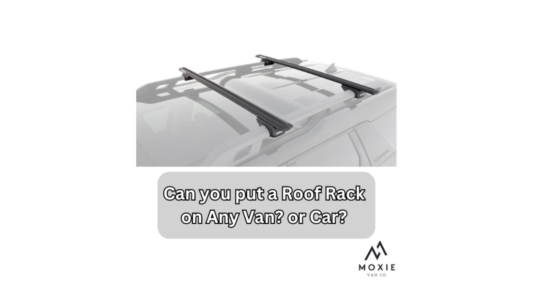 can you put a roof rack on any van? or car?