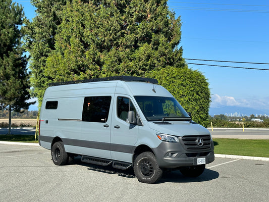 Tec Vanlife Drop Down Running Boards for Sprinters - 2 or 3 piece sets