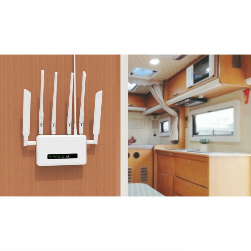 Epic Off Grid AX3000 LTE/5G WiFi 6 Dual SIM Router