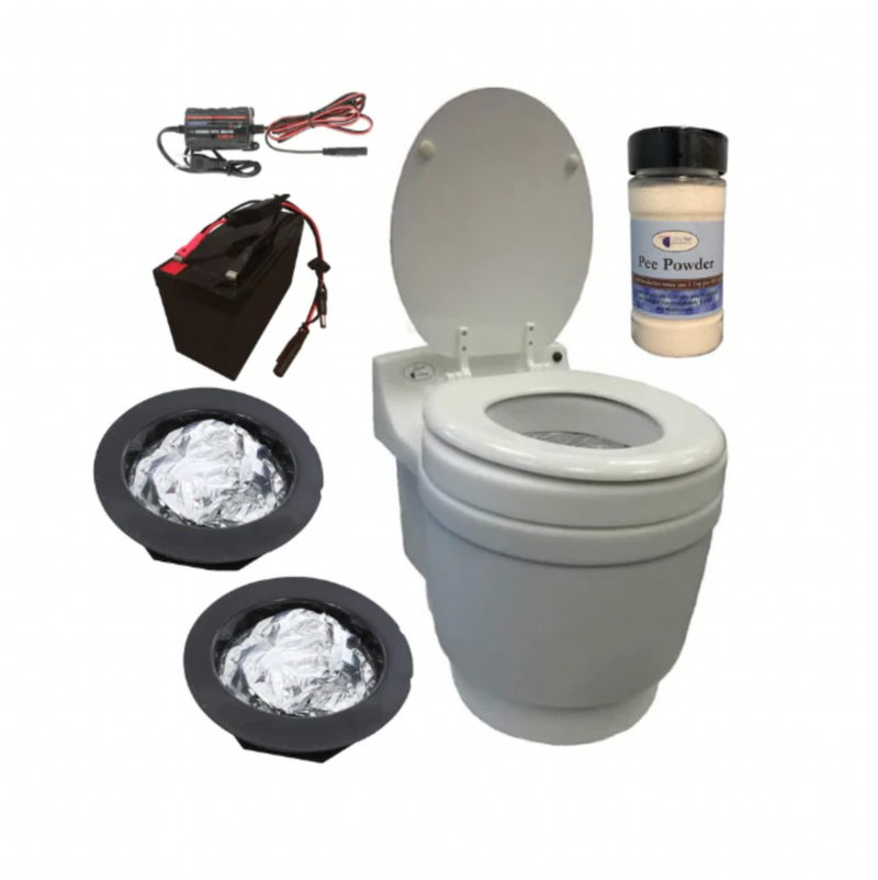 Laveo Dry Flush Toilet - Best Portable Waterless Toilet