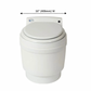 Laveo Dry Flush Toilet - Best Portable Waterless Toilet