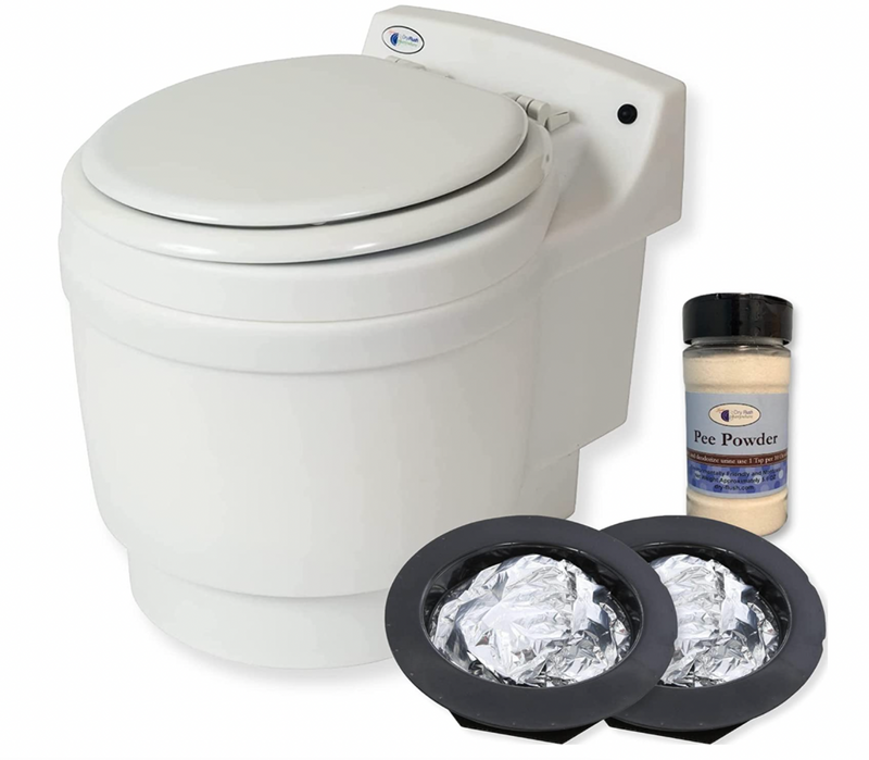 Laveo Dry Flush Toilet - Best Portable Waterless Toilet