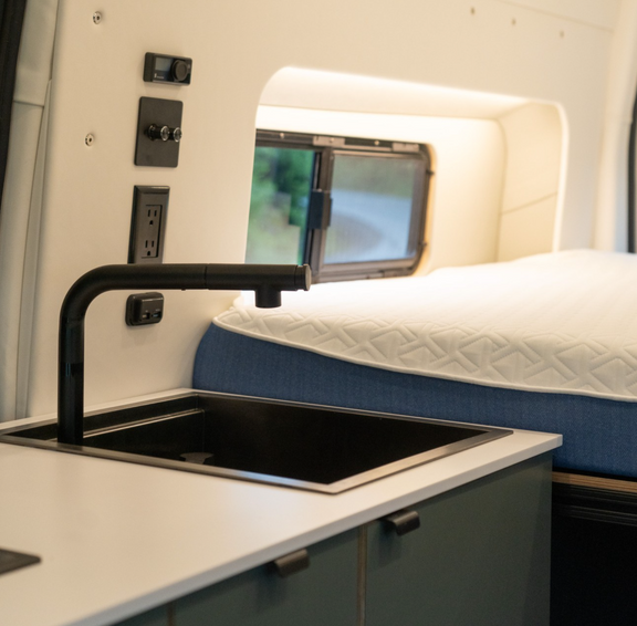 How to install a kitchen sink in a camper van conversion - Crafted Workshop How to install a kitchen sink in a camper van conversion - Crafted Workshop